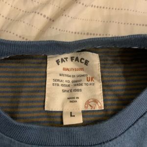 Fat face stripped overshirt